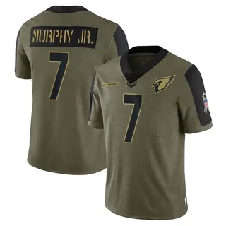 Arizona Cardinals Men's Byron Murphy Jr. Limited 2021 Salute To Service Jersey - Olive