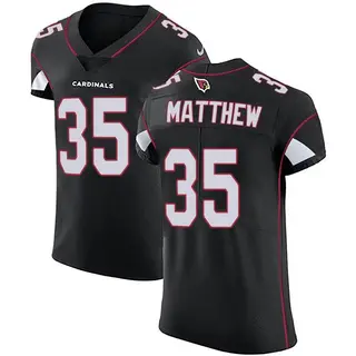 Arizona Cardinals Men's Christian Matthew Elite Alternate Vapor Untouchable Jersey - Black