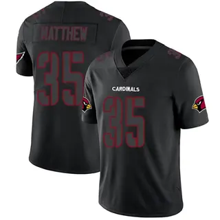 Arizona Cardinals Men's Christian Matthew Limited Jersey - Black Impact
