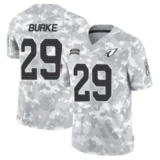 Arizona Cardinals Men's Denzel Burke Limited 2024 Salute to Service Jersey - Arctic Camo