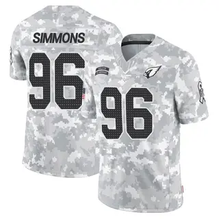 Arizona Cardinals Men's Elijah Simmons Limited 2024 Salute to Service Jersey - Arctic Camo