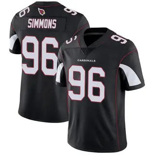 Arizona Cardinals Men's Elijah Simmons Limited Vapor Untouchable Jersey - Black