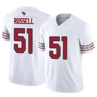 Arizona Cardinals Men's J.J. Russell Limited Vapor F.U.S.E. Jersey - White