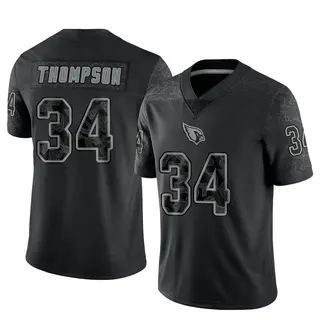 Arizona Cardinals Men's Jalen Thompson Limited Reflective Jersey - Black