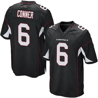 Arizona Cardinals Men's James Conner Game Alternate Jersey - Black