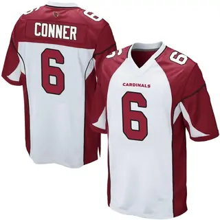 Arizona Cardinals Men's James Conner Game Jersey - White