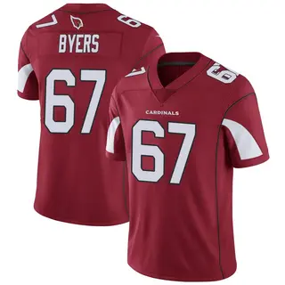 Arizona Cardinals Men's Jeremiah Byers Limited Cardinal Team Color Vapor Untouchable Jersey