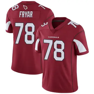 Arizona Cardinals Men's Josh Fryar Limited Cardinal Team Color Vapor Untouchable Jersey