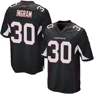 Arizona Cardinals Men's Keaontay Ingram Game Alternate Jersey - Black