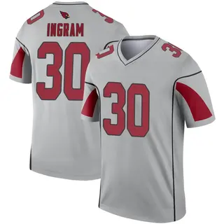 Arizona Cardinals Men's Keaontay Ingram Legend Inverted Silver Jersey