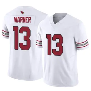 Arizona Cardinals Men's Kurt Warner Limited Vapor F.U.S.E. Jersey - White