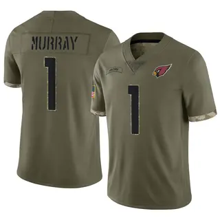 Arizona Cardinals Men's Kyler Murray Limited 2022 Salute To Service Jersey - Olive
