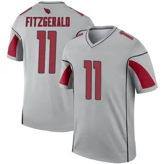 Arizona Cardinals Men's Larry Fitzgerald Legend Inverted Silver Jersey