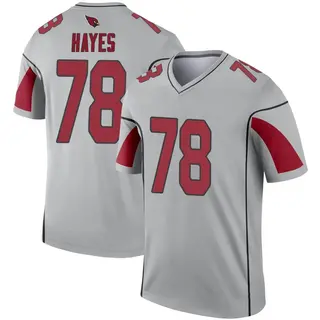 Arizona Cardinals Men's Marquis Hayes Legend Inverted Silver Jersey