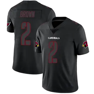 Arizona Cardinals Men's Marquise Brown Limited Jersey - Black Impact
