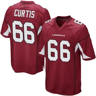 Arizona Cardinals Men's McClendon Curtis Game Cardinal Team Color Jersey