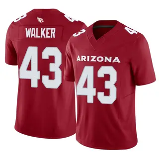 Arizona Cardinals Men's Mykal Walker Limited Cardinal Vapor F.U.S.E. Jersey