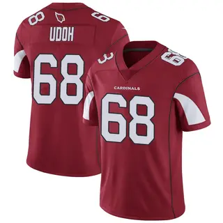 Arizona Cardinals Men's Olisaemeka Udoh Limited Cardinal Team Color Vapor Untouchable Jersey