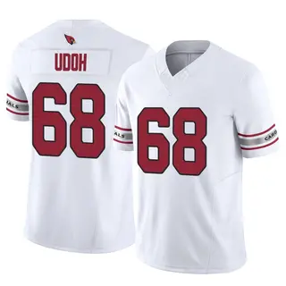 Arizona Cardinals Men's Olisaemeka Udoh Limited Vapor F.U.S.E. Jersey - White
