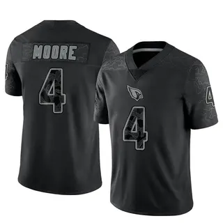 Arizona Cardinals Men's Rondale Moore Limited Reflective Jersey - Black