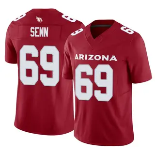 Arizona Cardinals Men's Valentin Senn Limited Cardinal Vapor F.U.S.E. Jersey