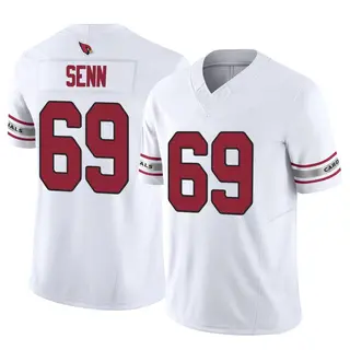 Arizona Cardinals Men's Valentin Senn Limited Vapor F.U.S.E. Jersey - White
