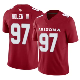Arizona Cardinals Men's Walter Nolen III Limited Cardinal Vapor F.U.S.E. Jersey