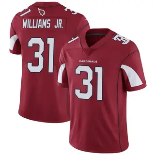 Arizona Cardinals Men's Wydett Williams Jr. Limited Cardinal Team Color Vapor Untouchable Jersey