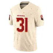 Arizona Cardinals Men's Wydett Williams Jr. Limited Natural 2025 Rivalries Collection Jersey
