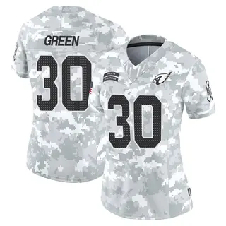 Arizona Cardinals Women's Bryson Green Limited 2024 Salute to Service Jersey - Arctic Camo