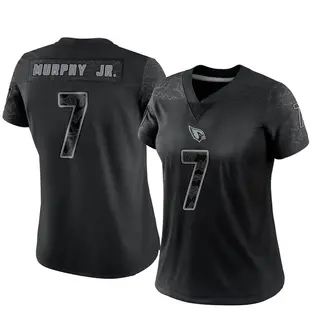 Arizona Cardinals Women's Byron Murphy Jr. Limited Reflective Jersey - Black