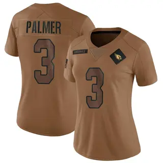 Arizona Cardinals Women's Carson Palmer Limited 2023 Salute To Service Jersey - Brown