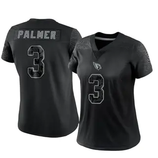 Arizona Cardinals Women's Carson Palmer Limited Reflective Jersey - Black