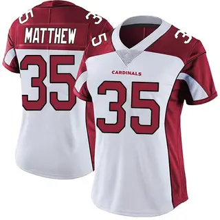 Arizona Cardinals Women's Christian Matthew Limited Vapor Untouchable Jersey - White