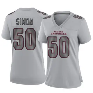 Arizona Cardinals Women's Cody Simon Game Atmosphere Fashion Jersey - Gray
