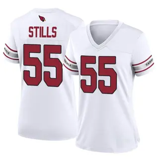 Arizona Cardinals Women's Dante Stills Game Jersey - White