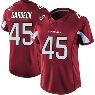 Arizona Cardinals Women's Dennis Gardeck Limited Vapor Team Color Untouchable Jersey - Red