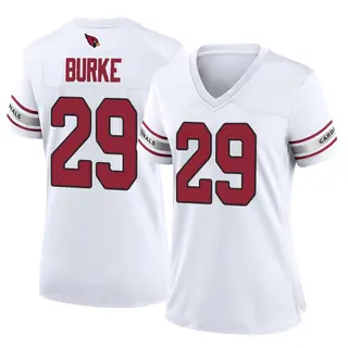 Arizona Cardinals Women's Denzel Burke Game Jersey - White