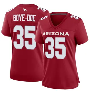 Arizona Cardinals Women's Ekow Boye-Doe Game Cardinal Jersey