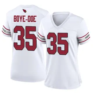 Arizona Cardinals Women's Ekow Boye-Doe Game Jersey - White
