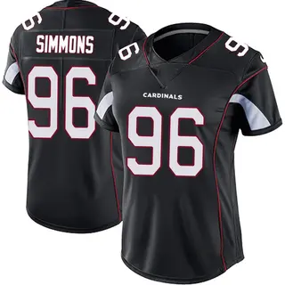Arizona Cardinals Women's Elijah Simmons Limited Vapor Untouchable Jersey - Black