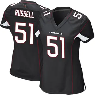 Arizona Cardinals Women's J.J. Russell Game Alternate Jersey - Black