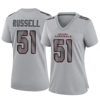Arizona Cardinals Women's J.J. Russell Game Atmosphere Fashion Jersey - Gray