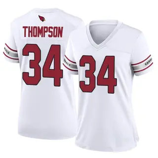 Arizona Cardinals Women's Jalen Thompson Game Jersey - White