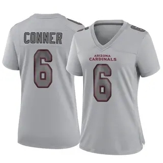 Arizona Cardinals Women's James Conner Game Atmosphere Fashion Jersey - Gray