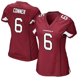 Arizona Cardinals Women's James Conner Game Cardinal Team Color Jersey