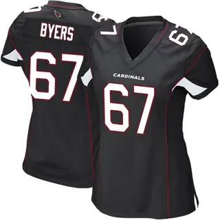 Arizona Cardinals Women's Jeremiah Byers Game Alternate Jersey - Black