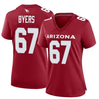 Arizona Cardinals Women's Jeremiah Byers Game Cardinal Jersey