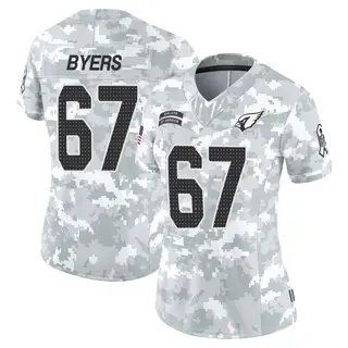 Arizona Cardinals Women's Jeremiah Byers Limited 2024 Salute to Service Jersey - Arctic Camo