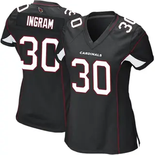 Arizona Cardinals Women's Keaontay Ingram Game Alternate Jersey - Black